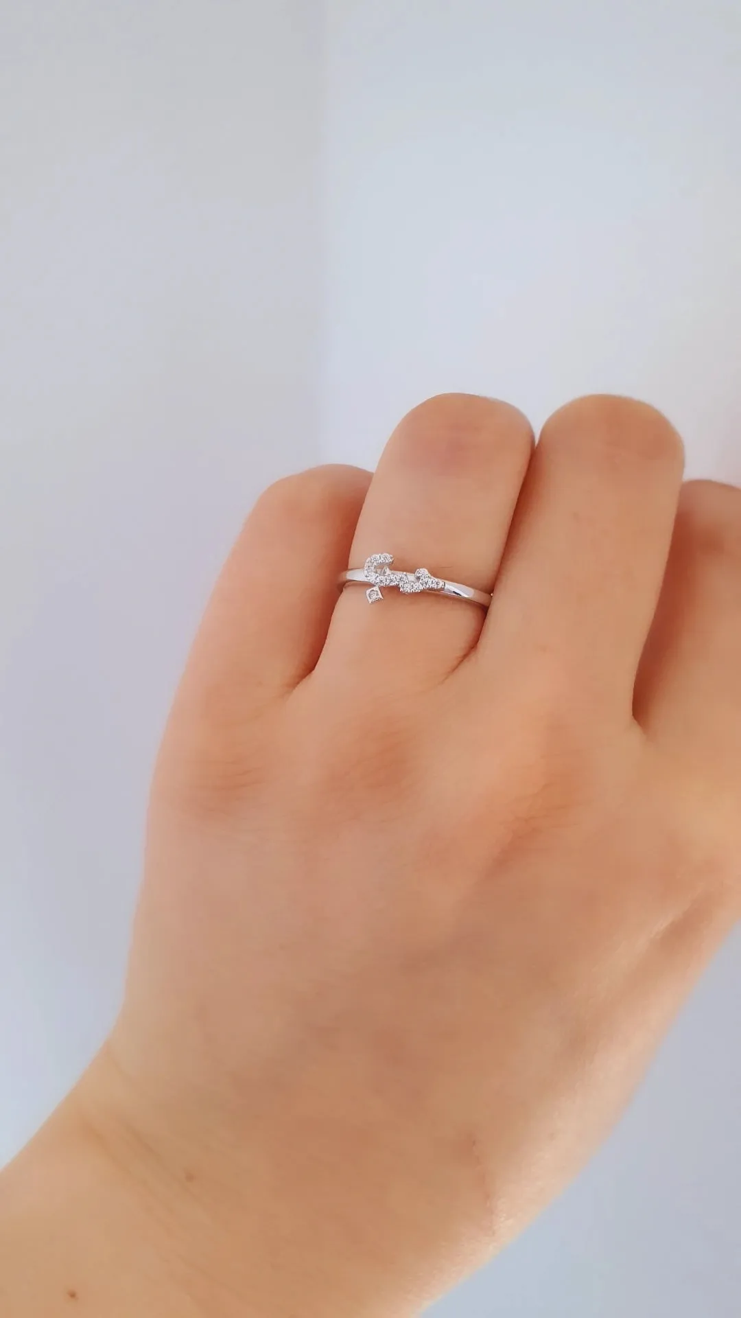 Minimal Arabic Hob Ring