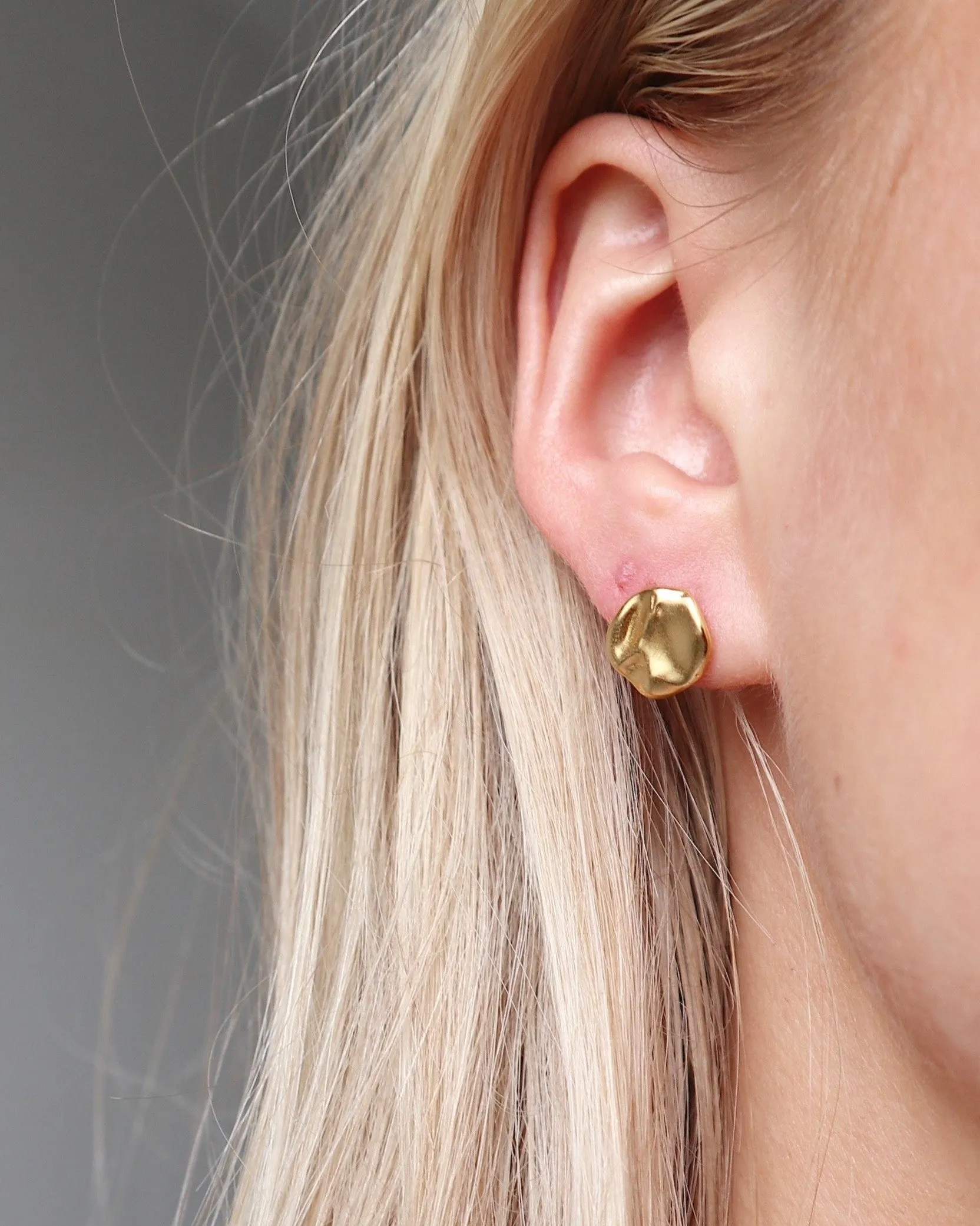 'Oc??ane' Disc Earrings