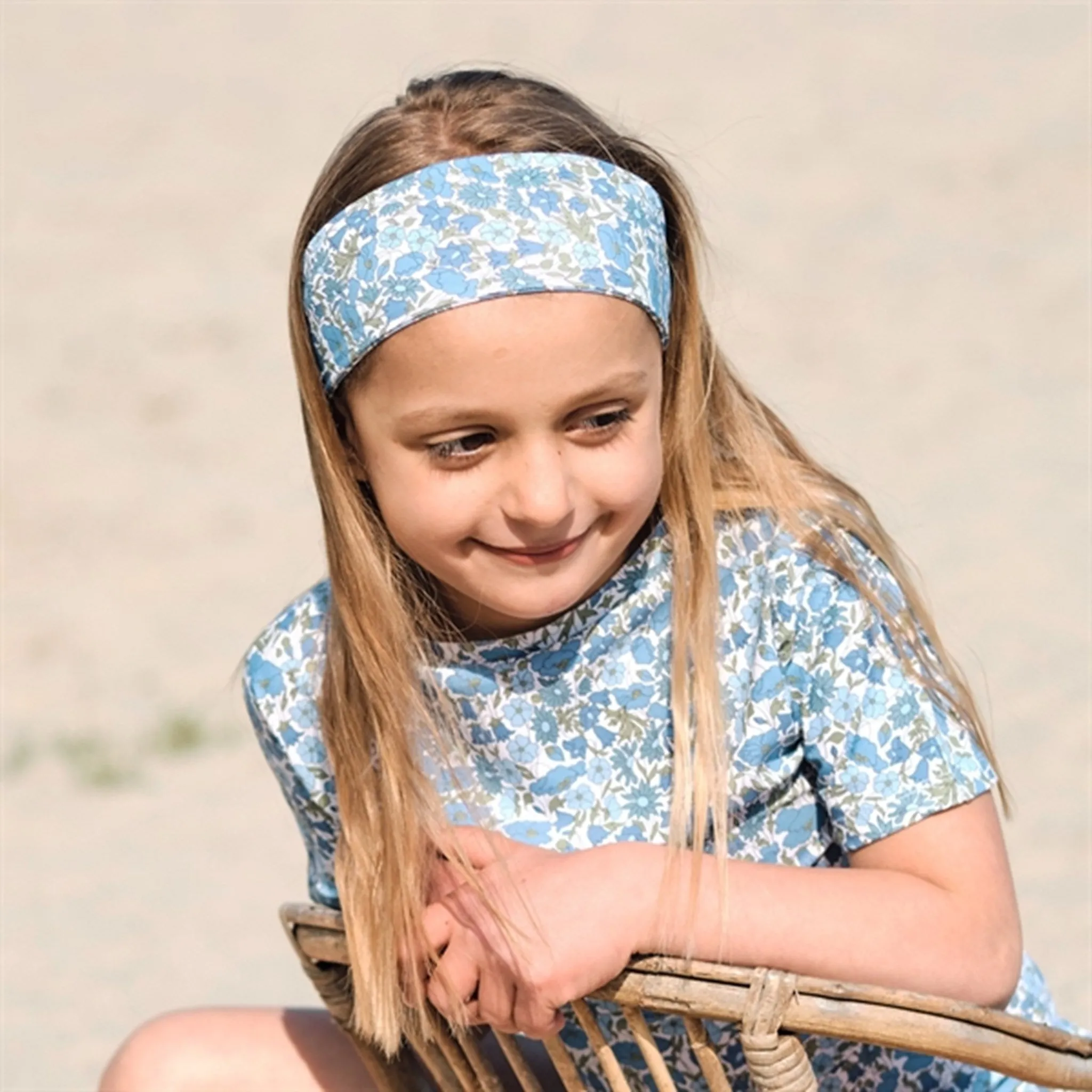 Petit Crabe Betsy D Sophie UV Hairband Liberty? fabric