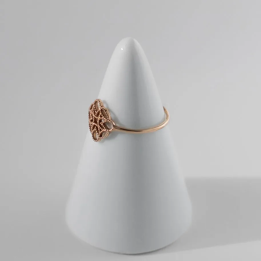 Petite Lace Deco Ring - IV