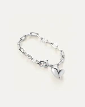Puffy Heart Bracelet