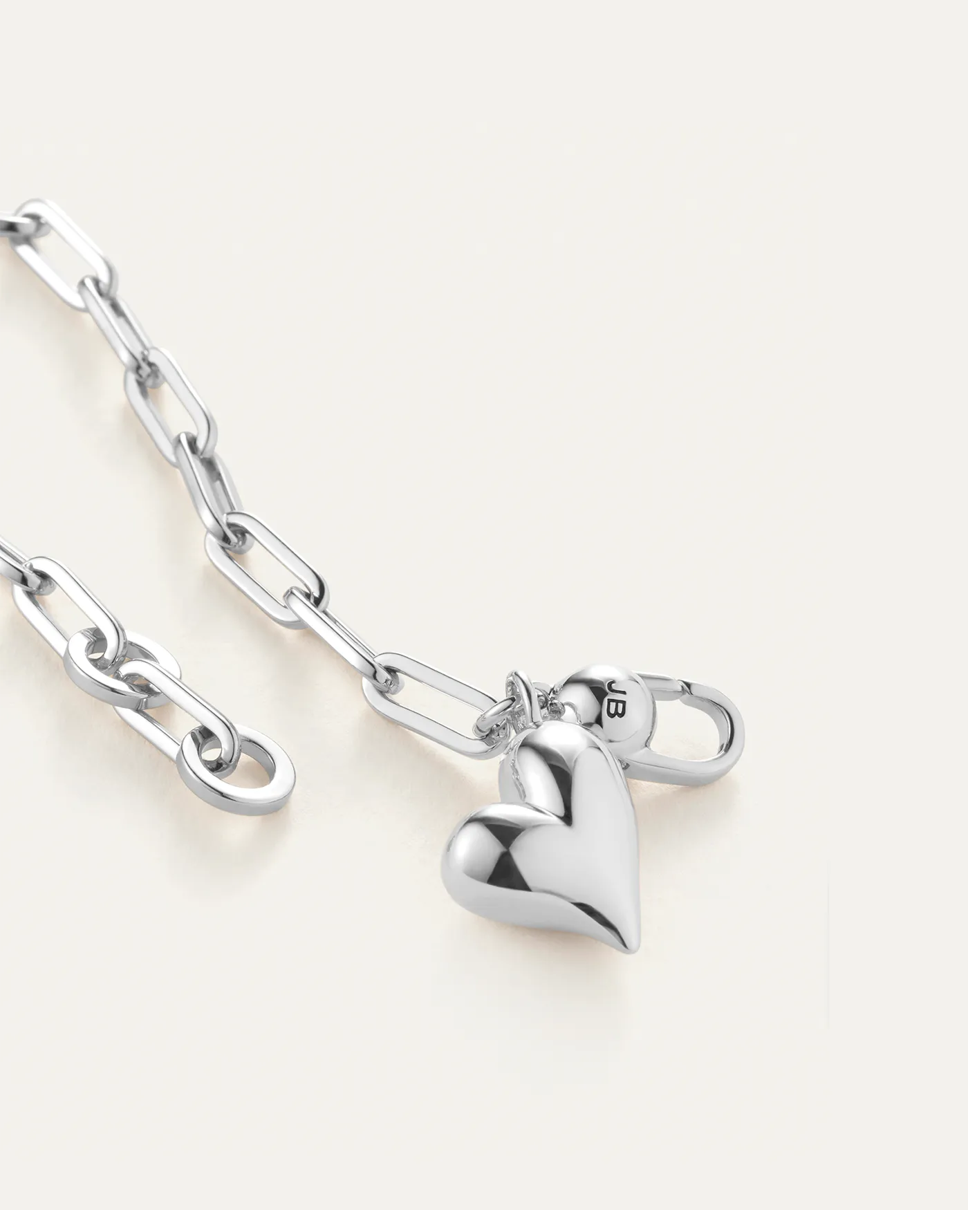 Puffy Heart Bracelet
