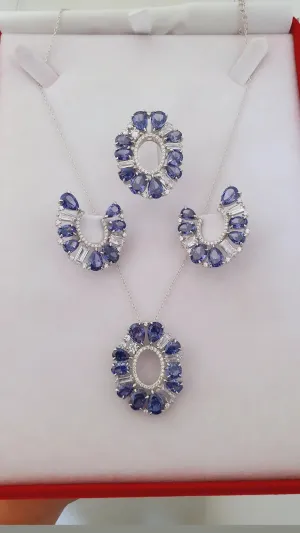 Rea Tanzanite Jewelry Set