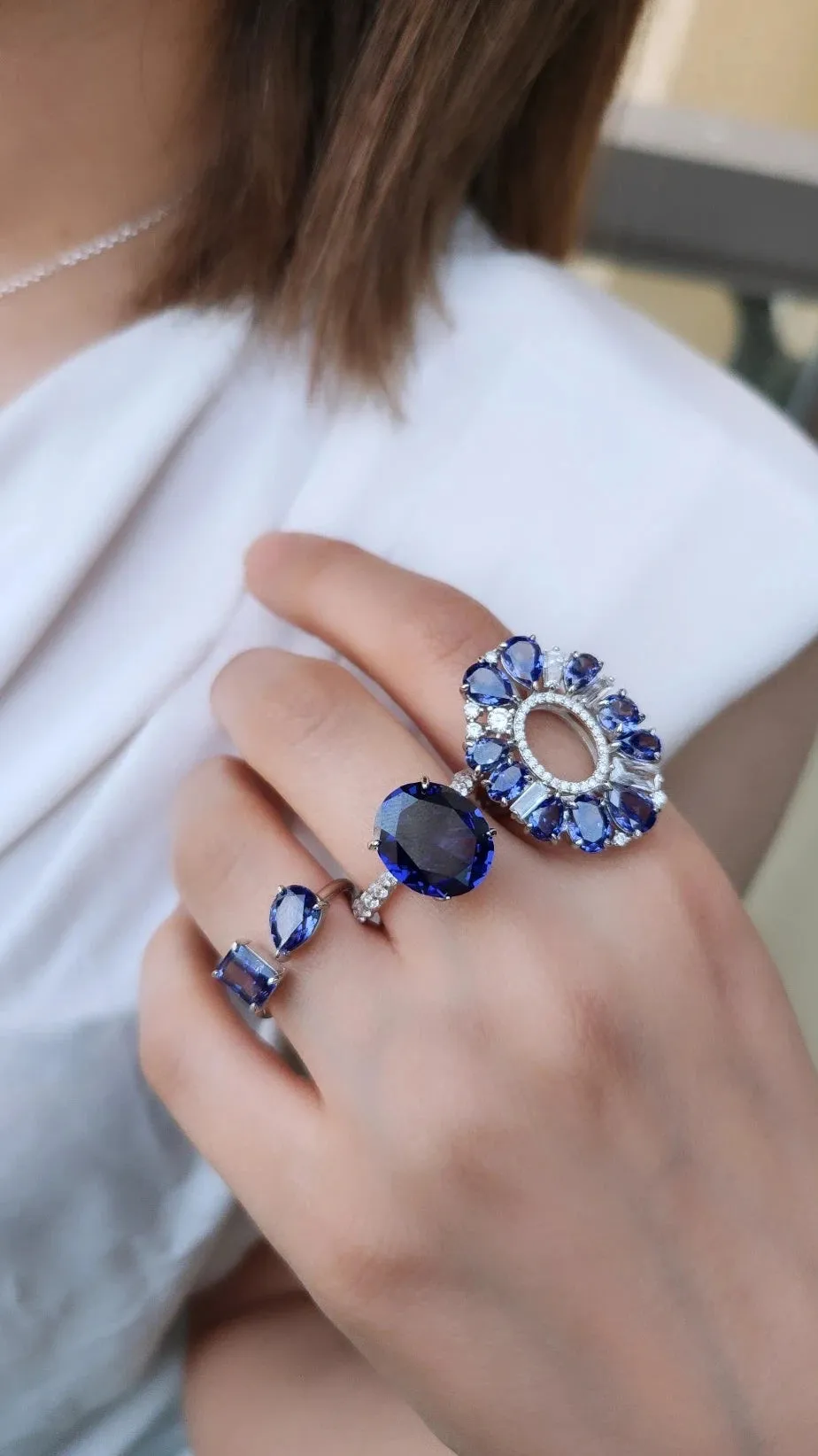 Rea Tanzanite Jewelry Set