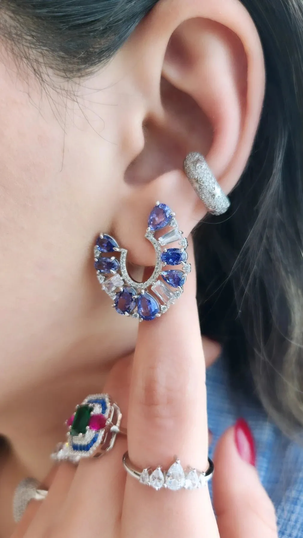 Rea Tanzanite Jewelry Set
