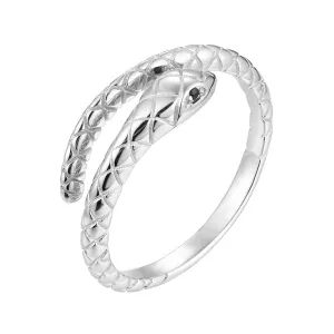 Rhodium plated 925 silver ring