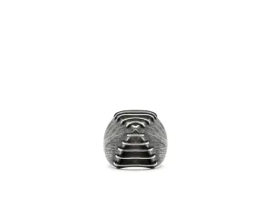Rising Pyramid Stitch Ring