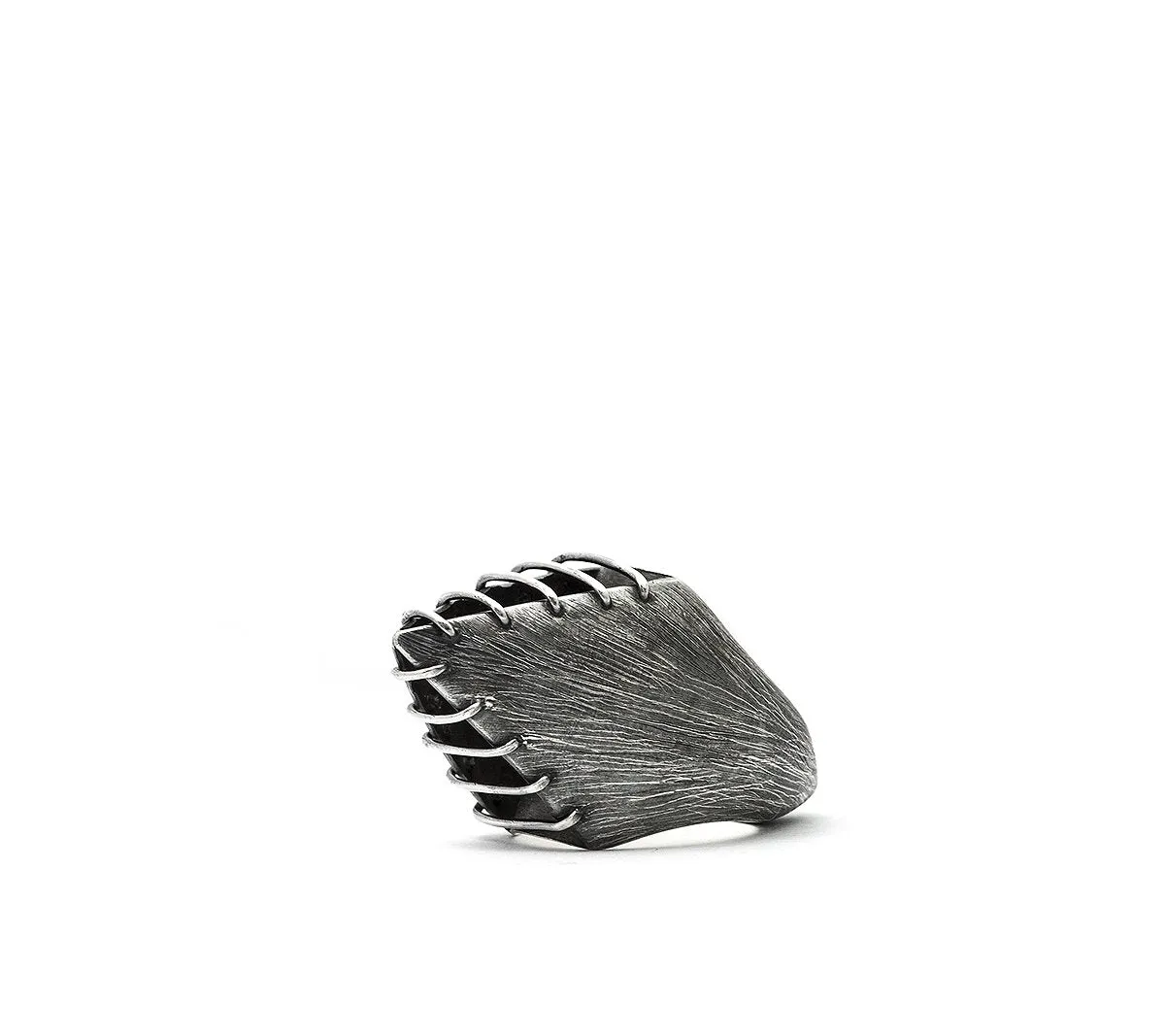 Rising Pyramid Stitch Ring