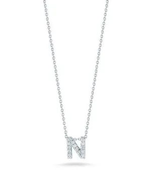 Roberto Coin Love Letter &#34;N&#34; Necklace