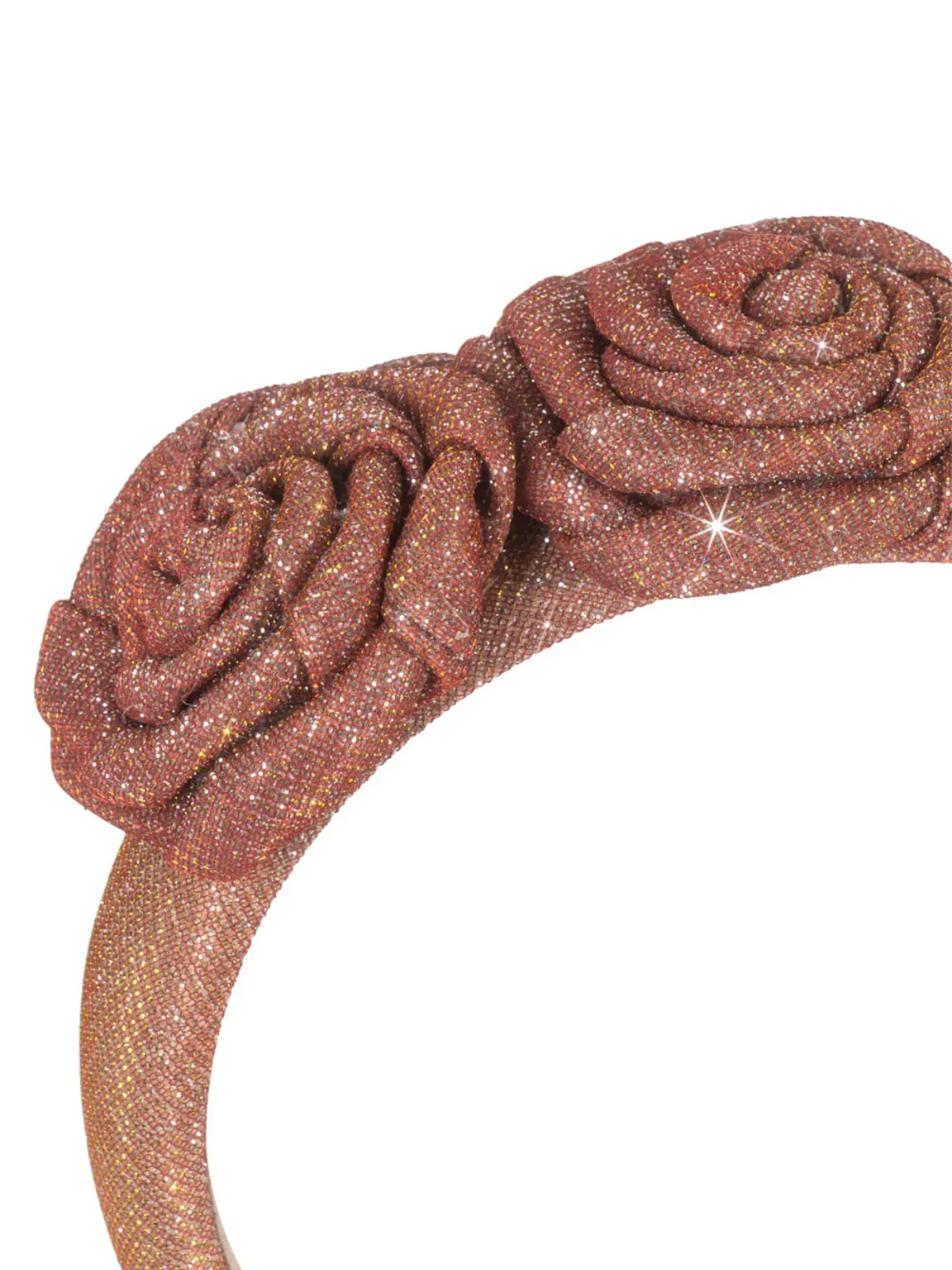 Rose Glitter Headband