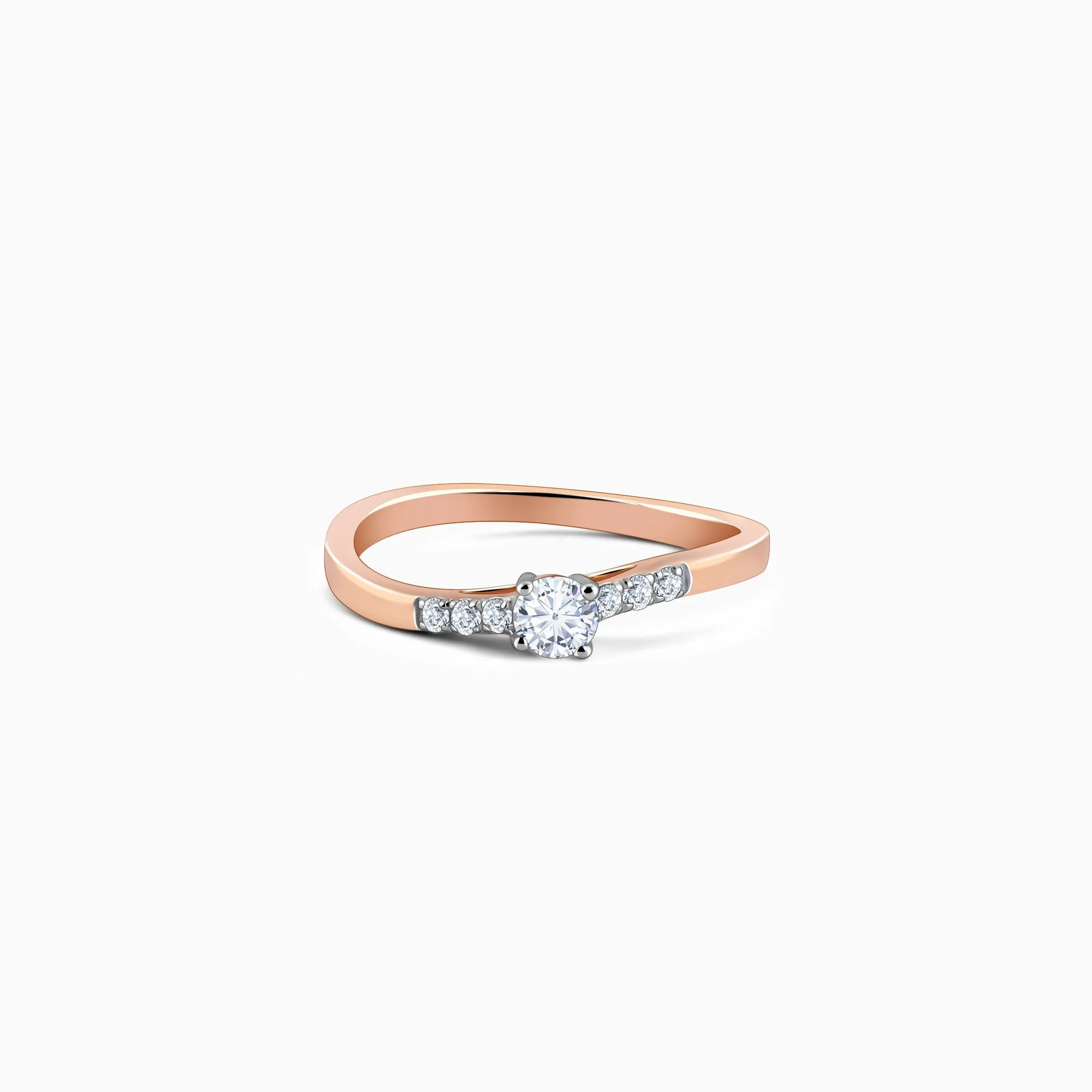 Rose Gold Classic You Diamond Ring