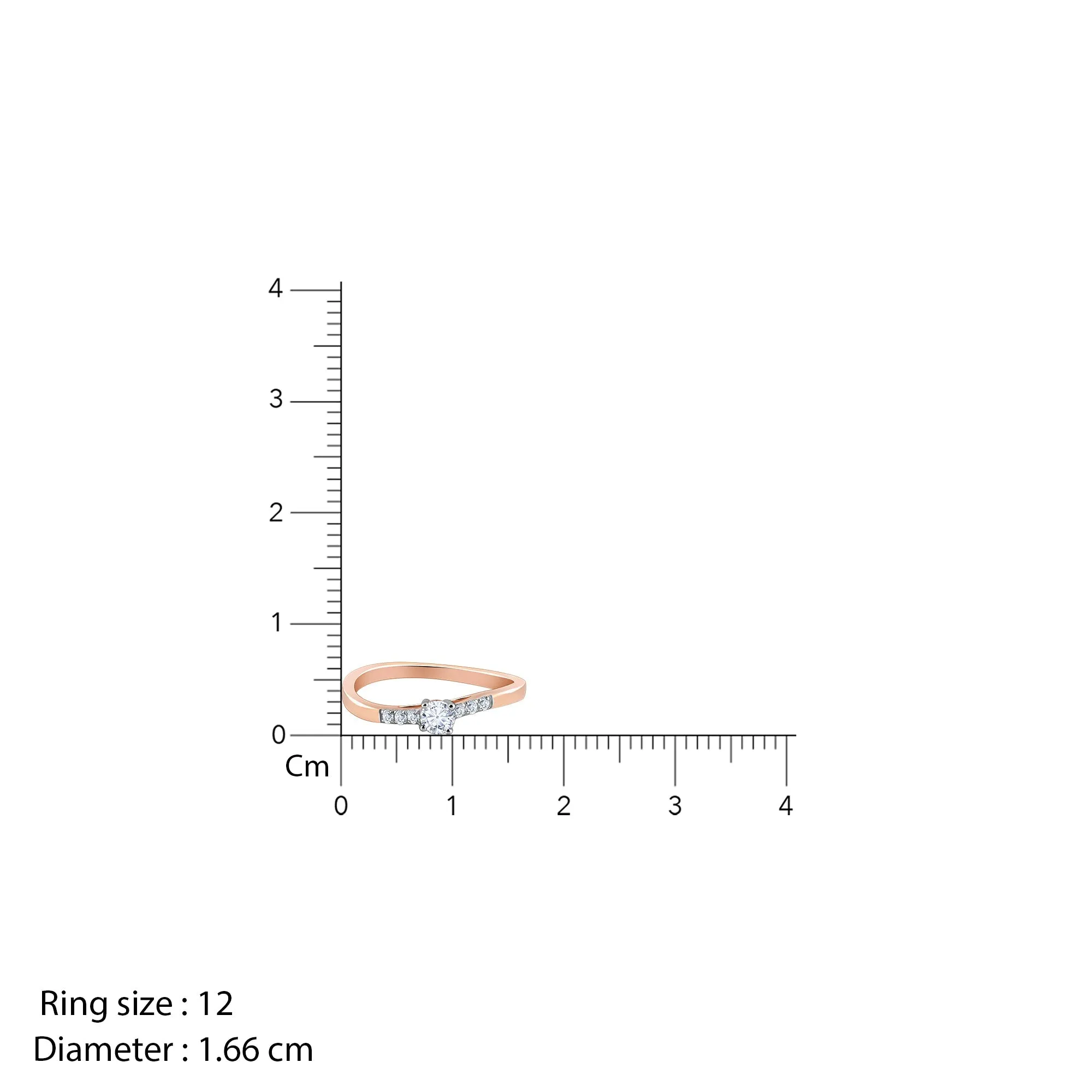 Rose Gold Classic You Diamond Ring