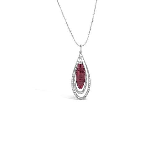 Ruby & Diamond Pendant