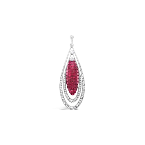Ruby & Diamond Pendant