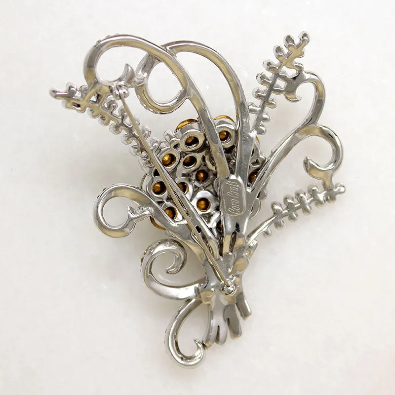 Scene Stealing Coro Craft Corsage Brooch
