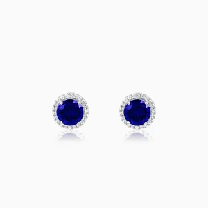 Silver Cobalt Dreams Earrings
