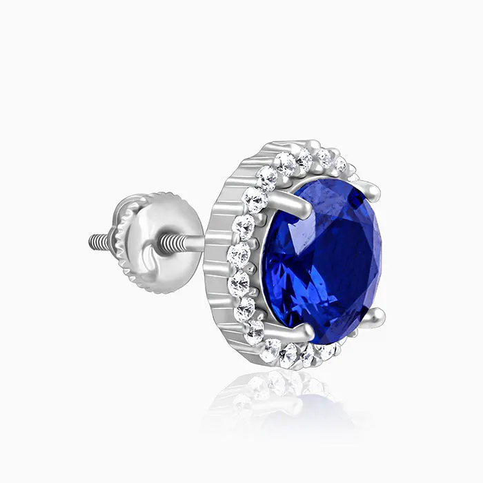 Silver Cobalt Dreams Earrings