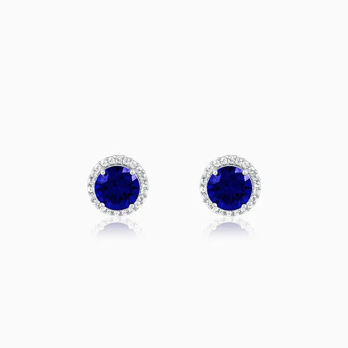 Silver Cobalt Dreams Earrings