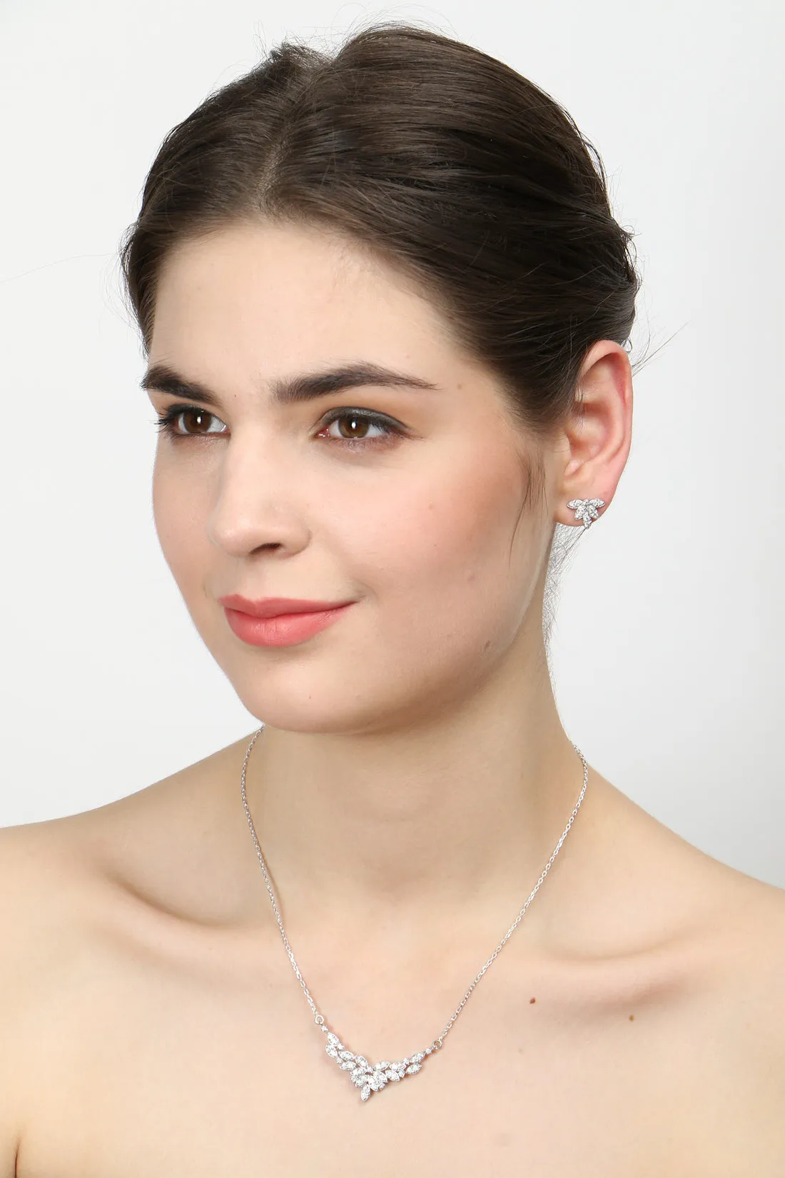 Silver Elsie Jewellery Set