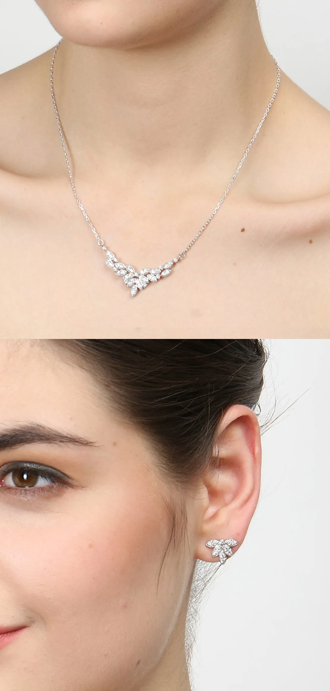 Silver Elsie Jewellery Set
