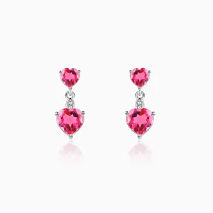 Silver Her Love Earrings