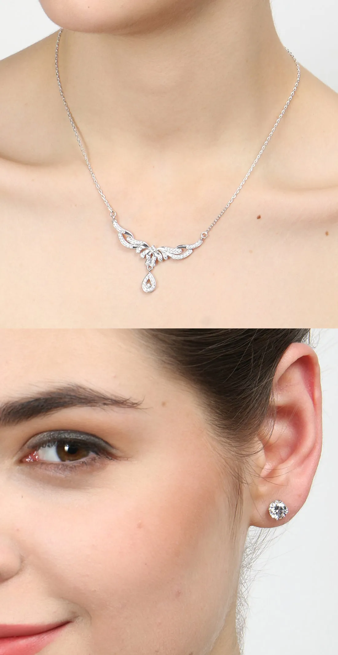 Silver Maya Jewellery Set