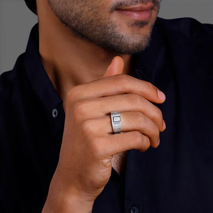 Silver Stallion Ring For Him