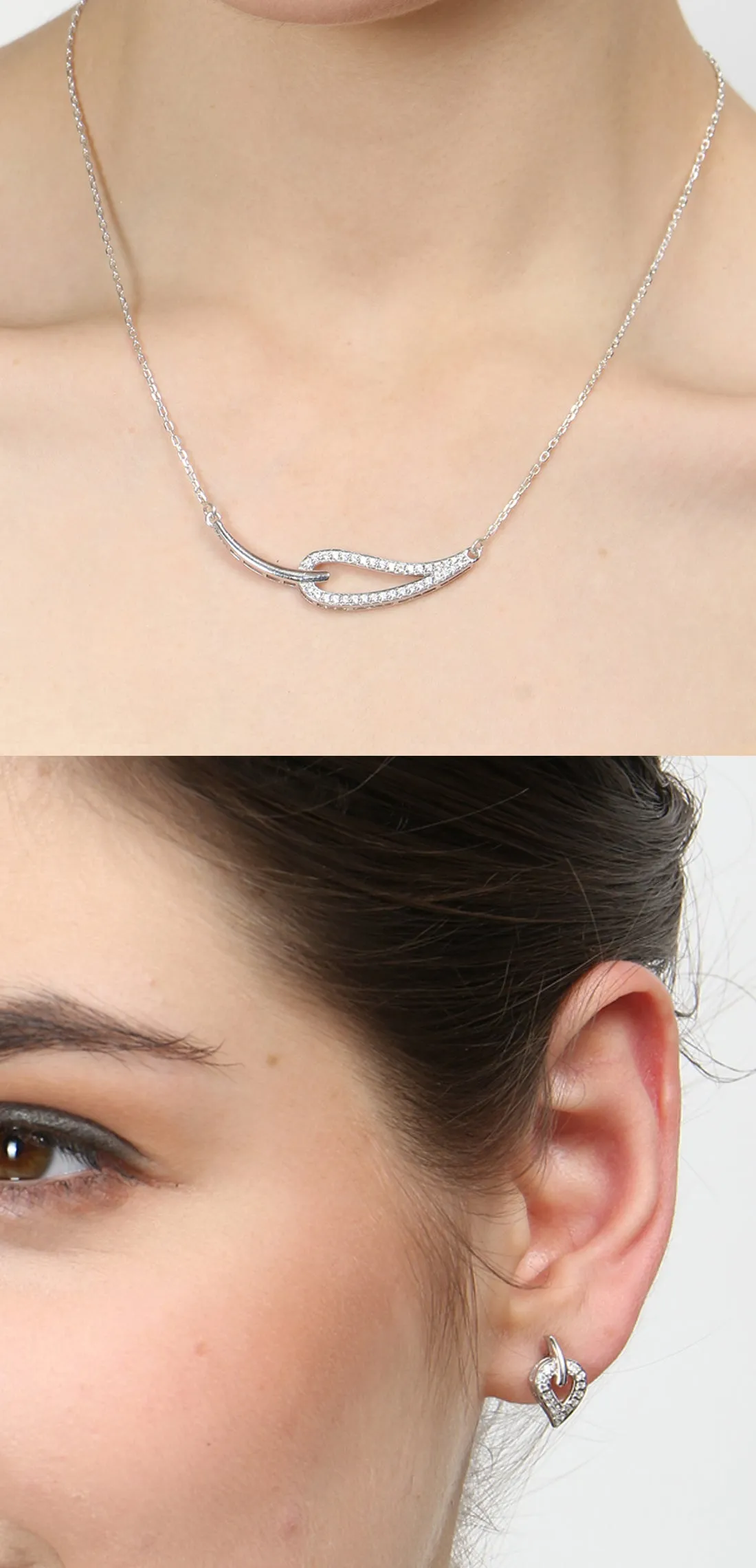 Silver Stella Jewellery Set