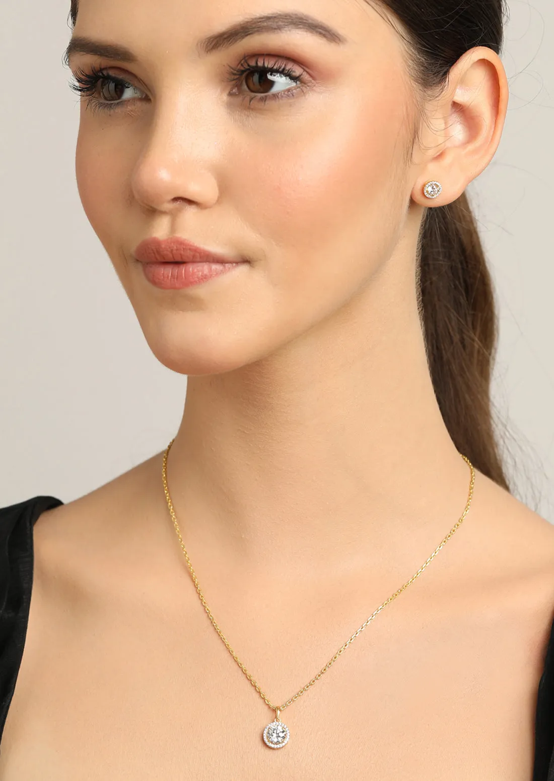 Silver Talia Jewellery Set
