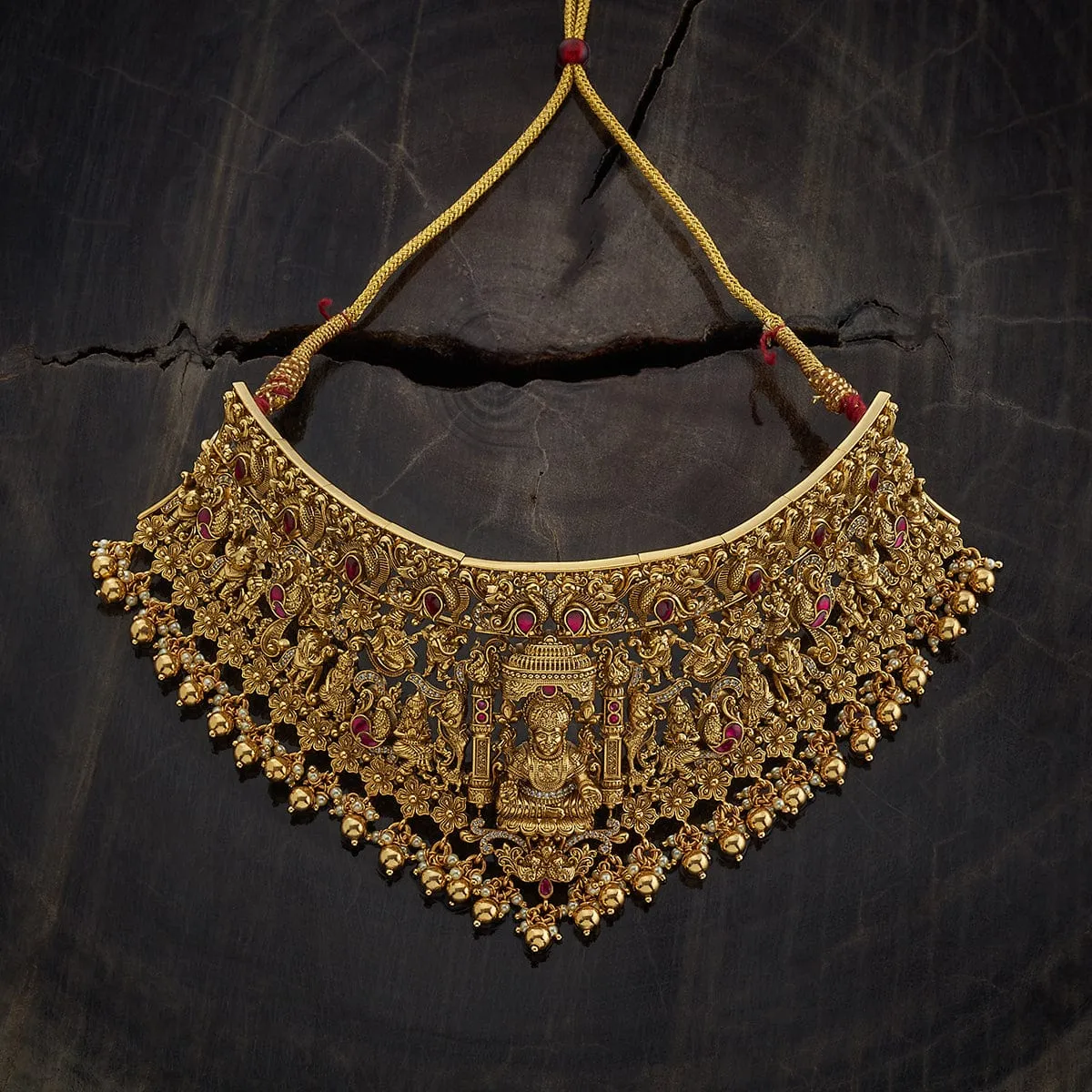 Silver Temple Necklace 161756
