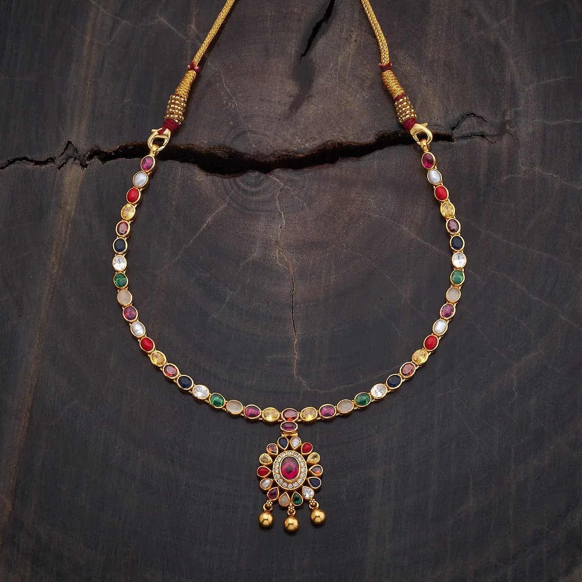 Silver Temple Necklace 173306
