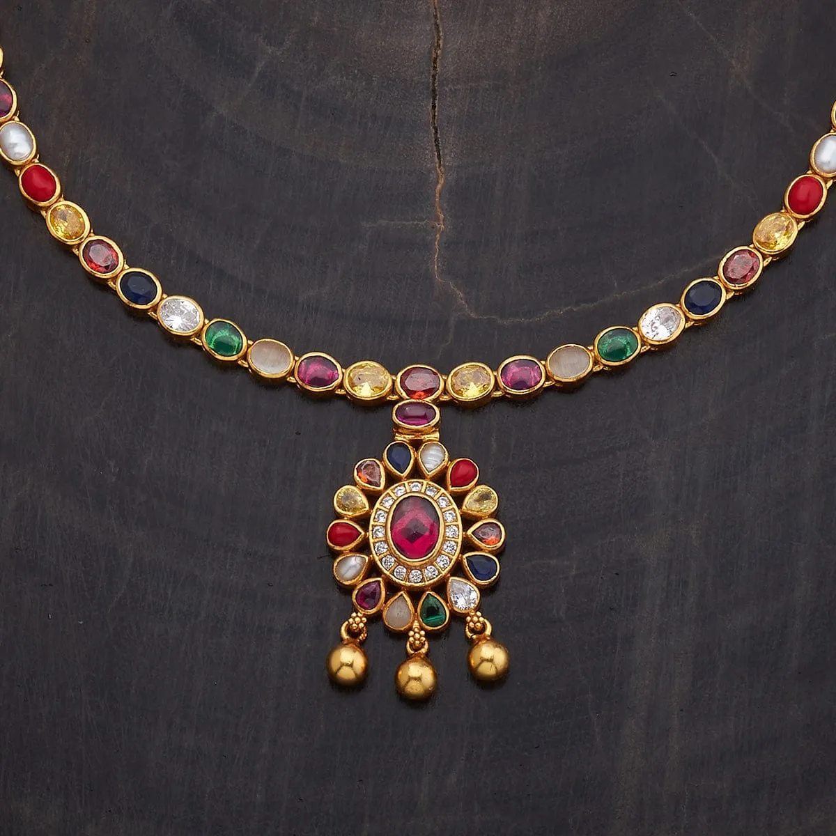 Silver Temple Necklace 173306