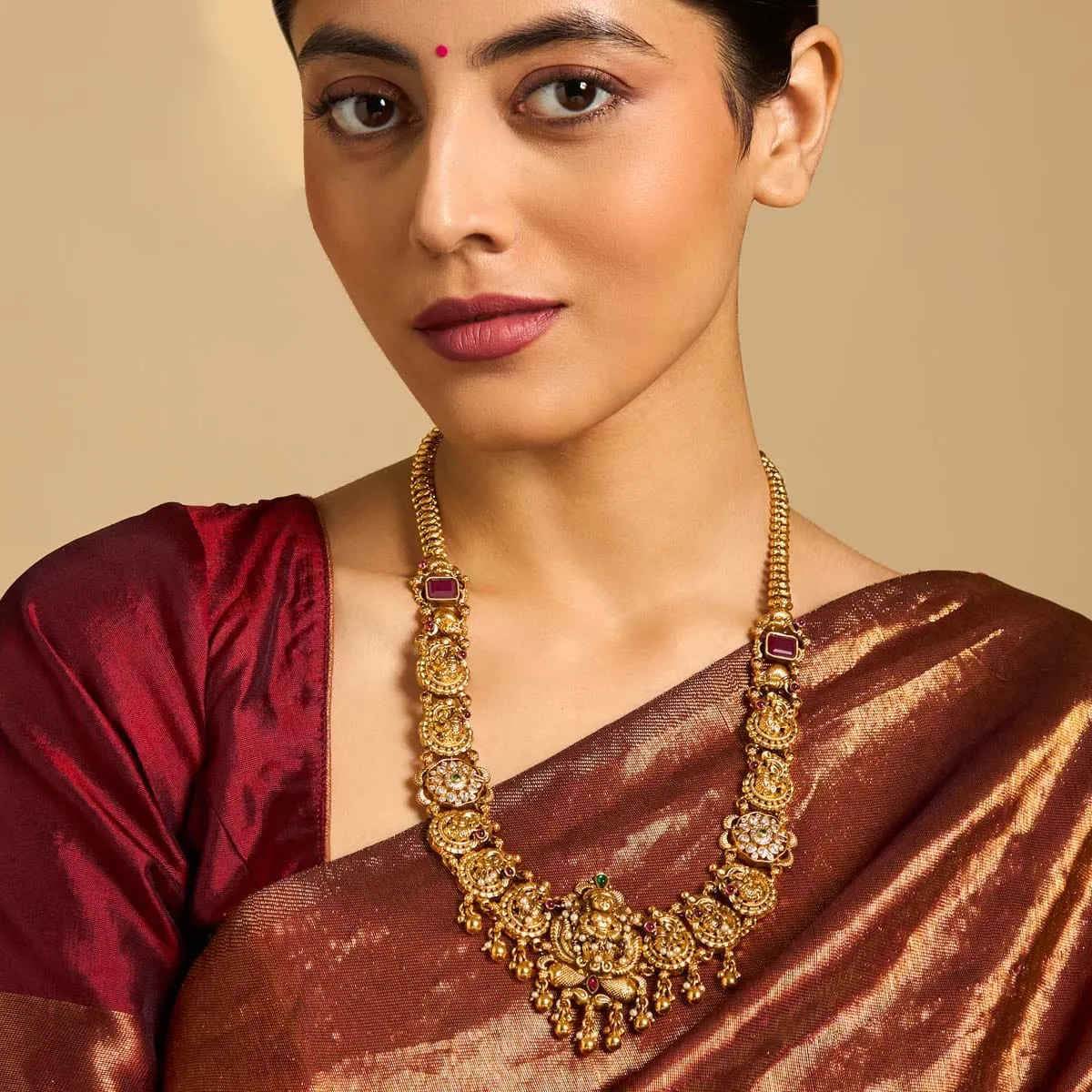 Silver Temple Necklace 173463