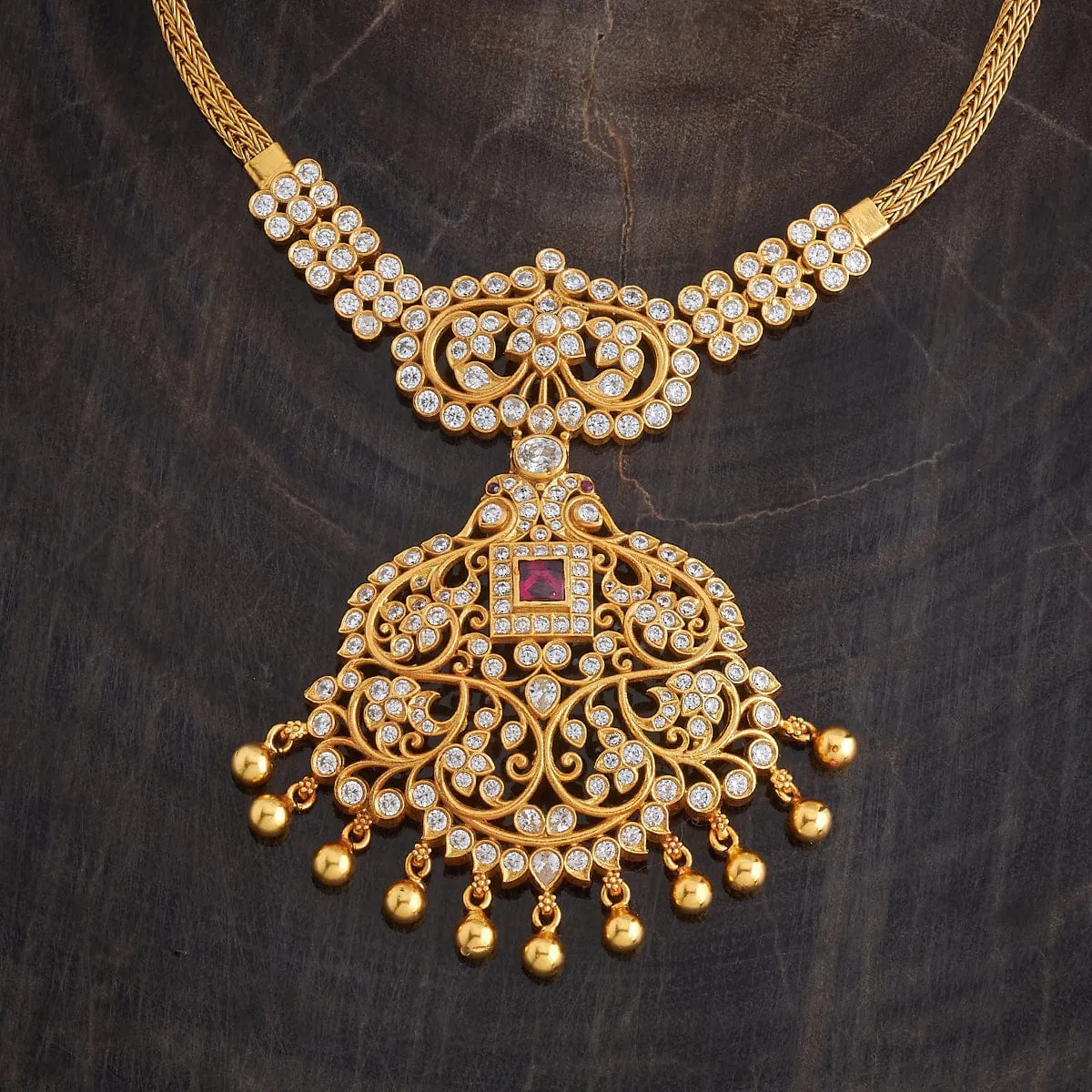 Silver Temple Necklace 177334
