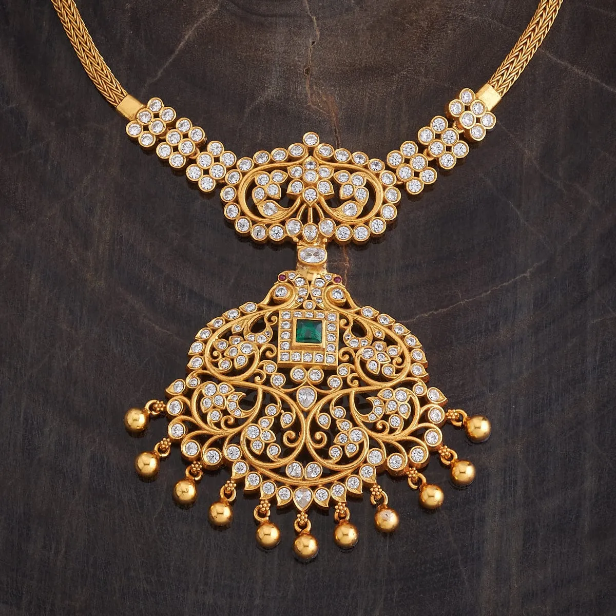 Silver Temple Necklace 177334
