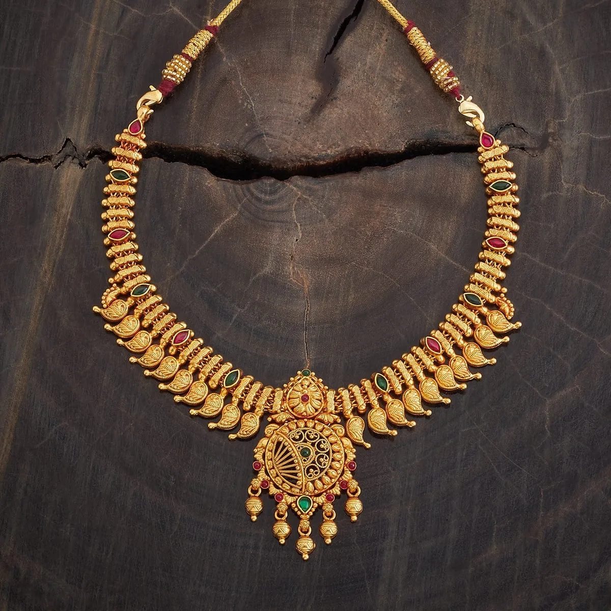 Silver Temple Necklace 177340