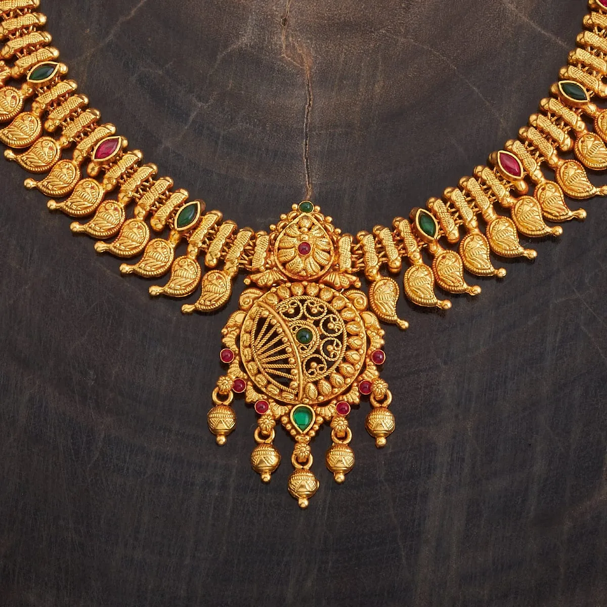 Silver Temple Necklace 177340