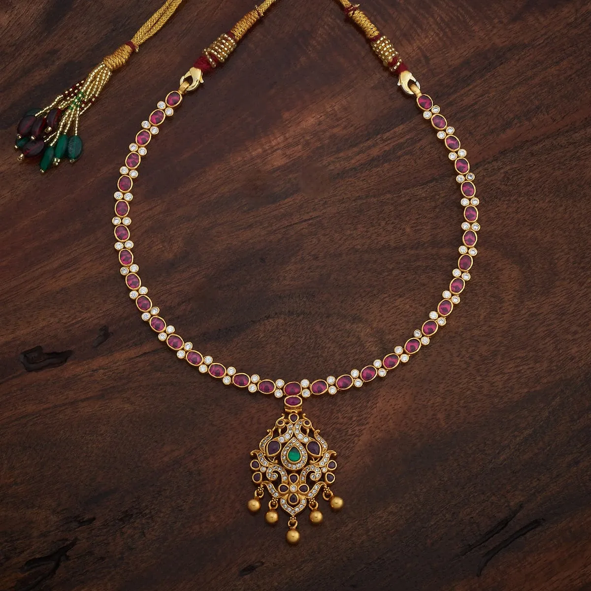 Silver Temple Necklace 177531