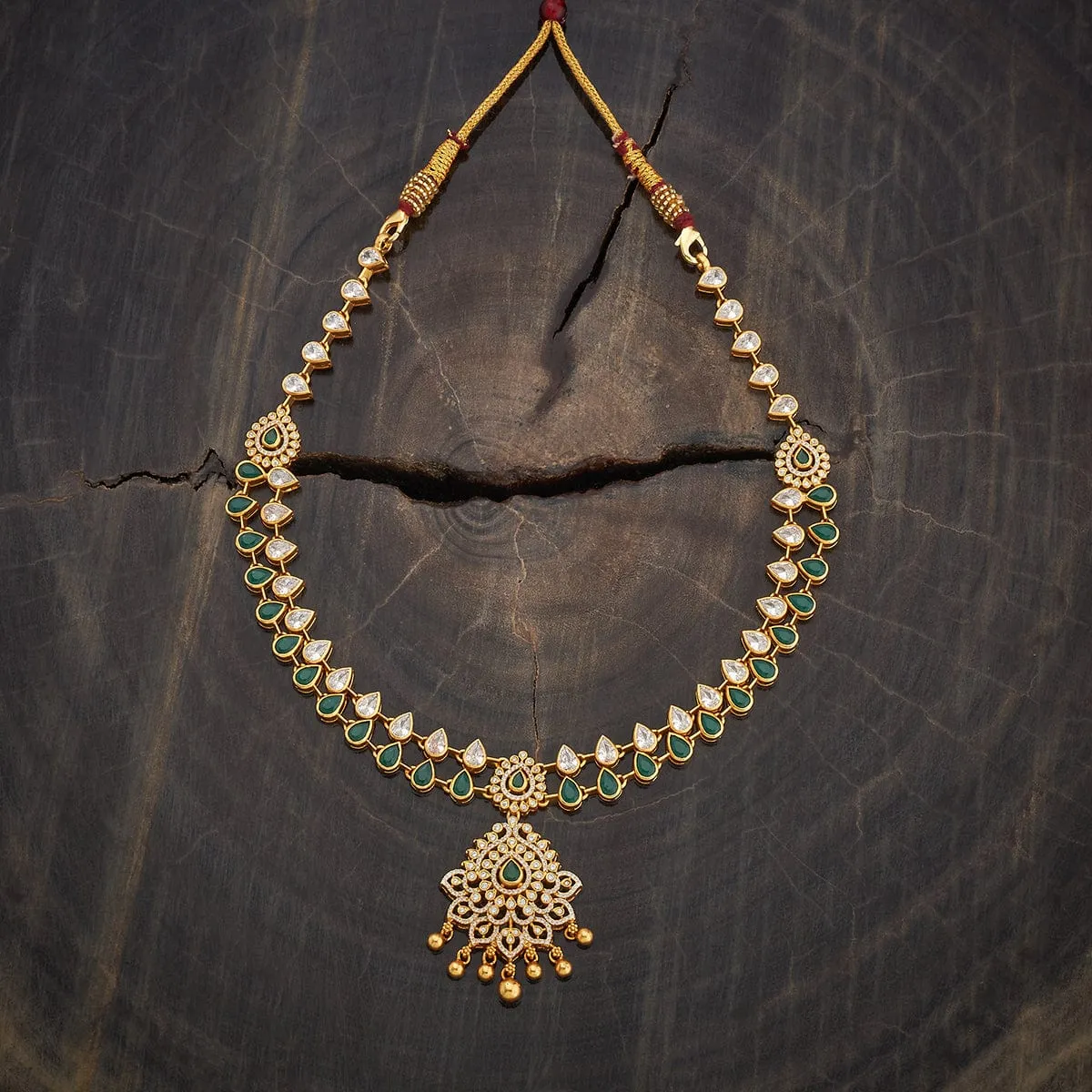 Silver Temple Necklace 178163