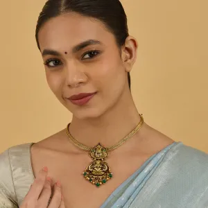 Silver Temple Necklace 179656