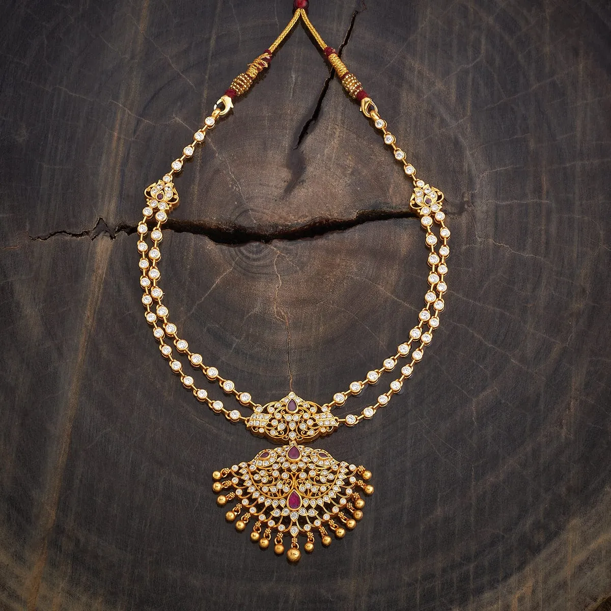 Silver Temple Necklace 180452
