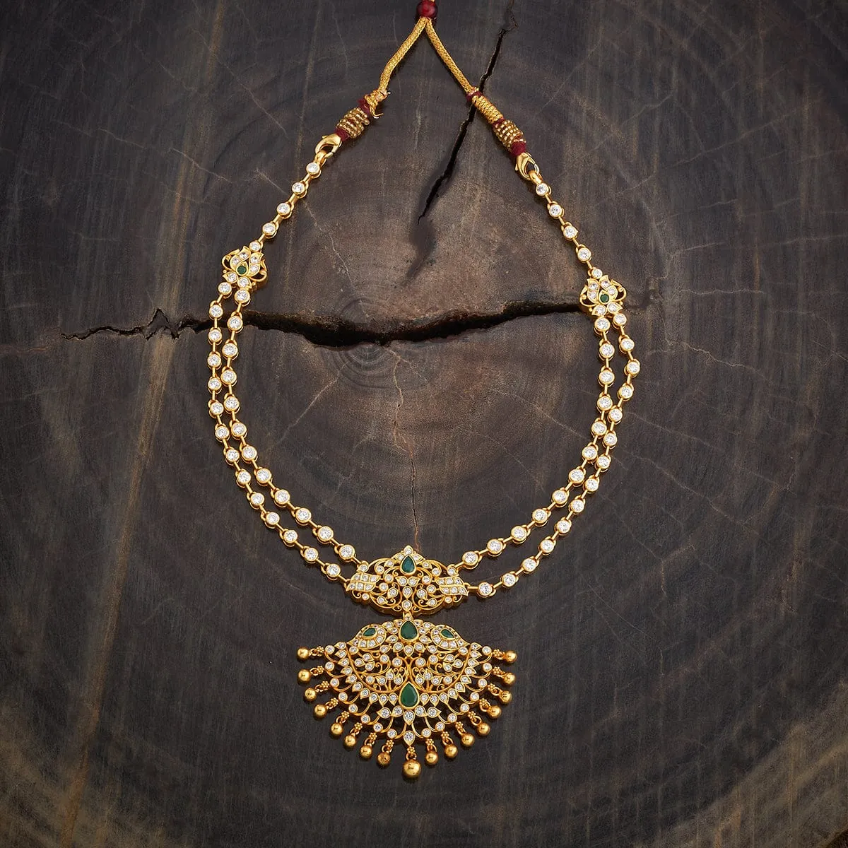Silver Temple Necklace 180452