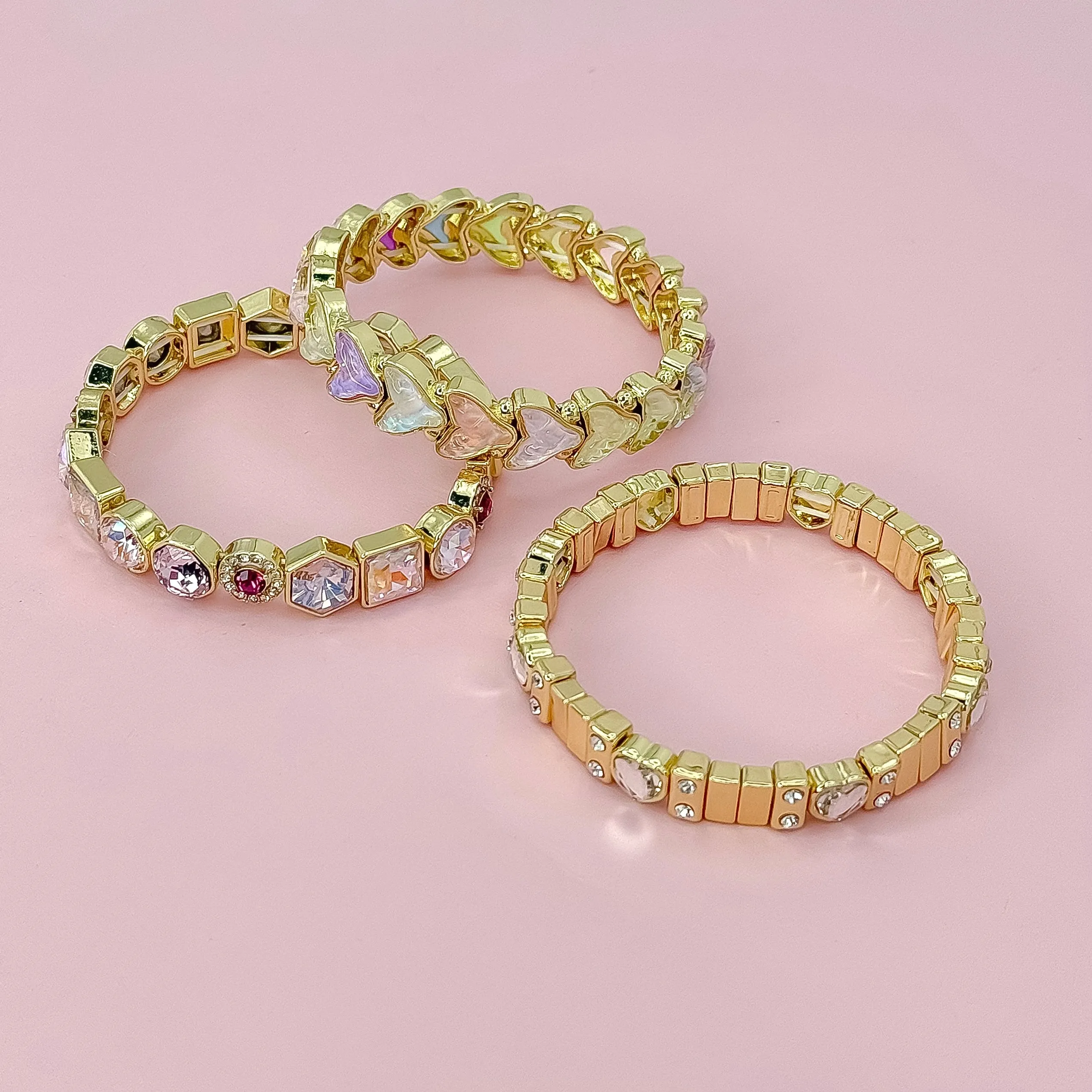Sweetheart Stack Bracelet
