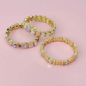 Sweetheart Stack Bracelet
