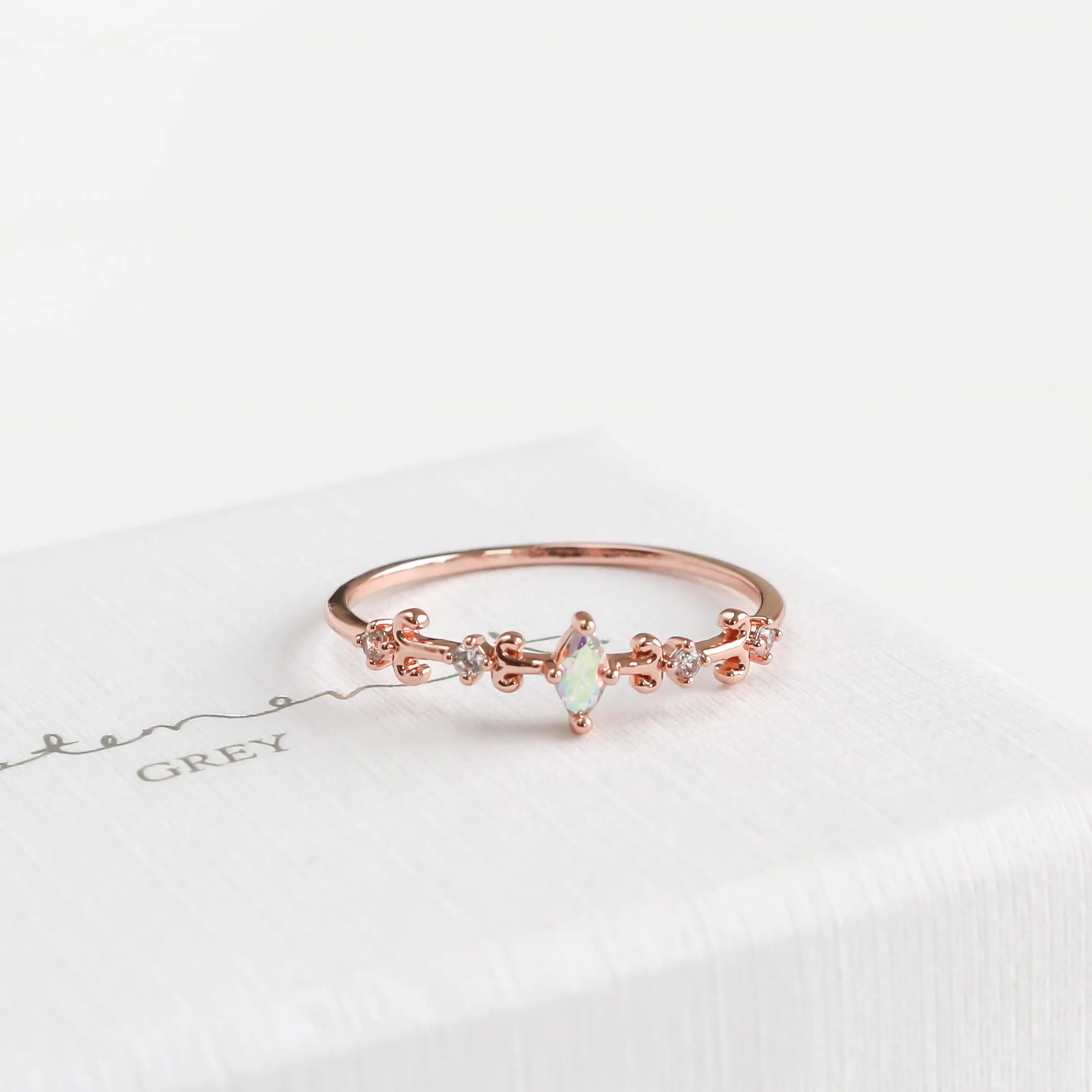 Tiana Iridescent Ring