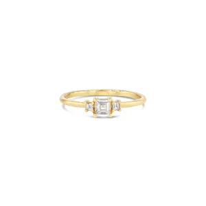 Triple Carrera Diamond Ring