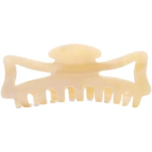 XL BOW CLIP VANILLA