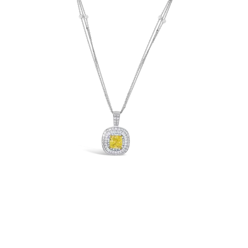 Yellow Diamond Pendant