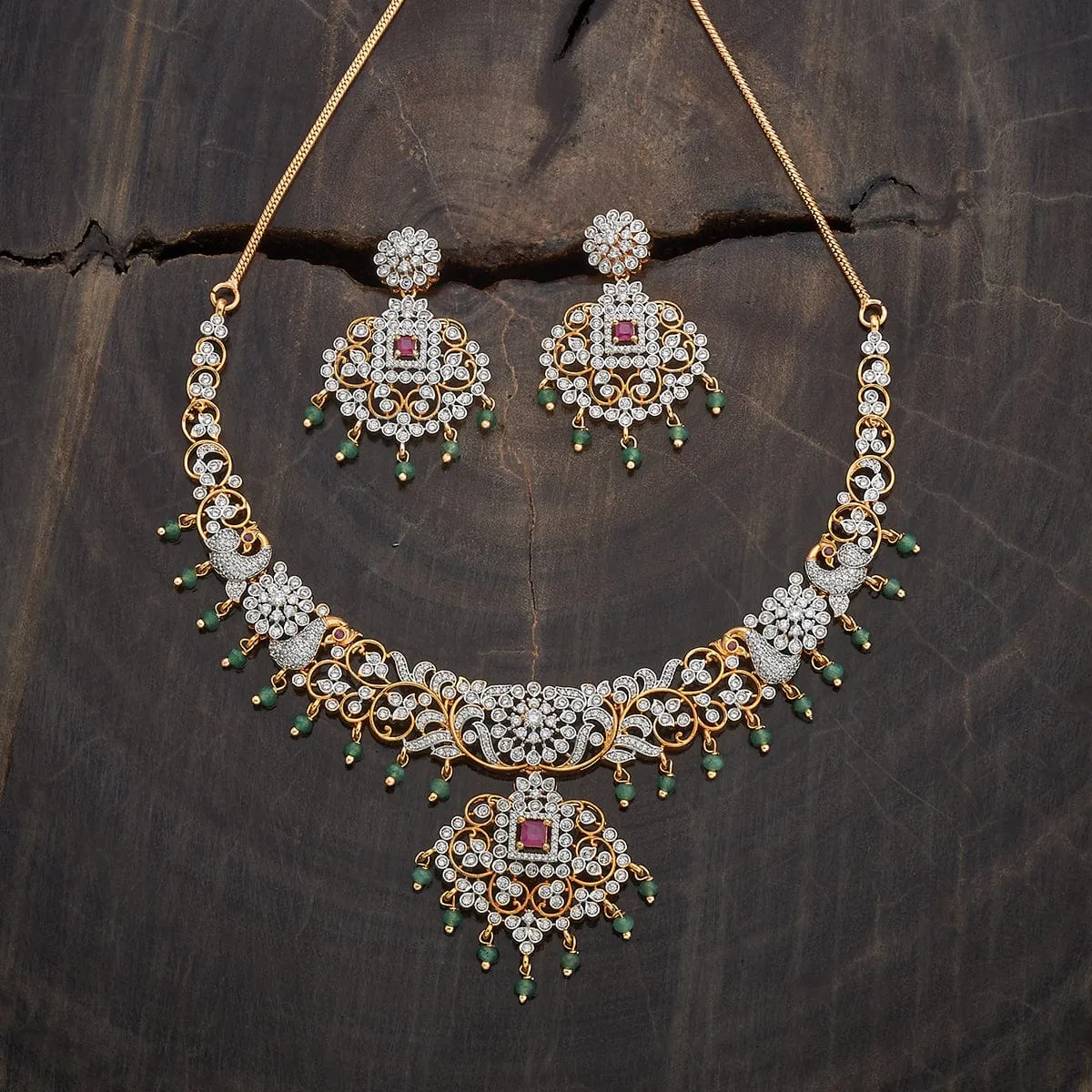 Zircon Necklace 180639