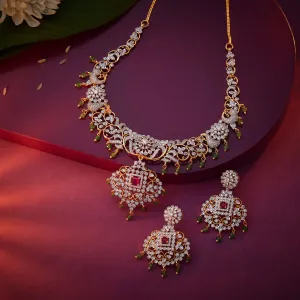Zircon Necklace 180639
